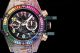 Swiss HUB1242 Hublot Replica Big Bang Watch Diamond Watch - Rose Gold Case Blue Band (3)_th.jpg